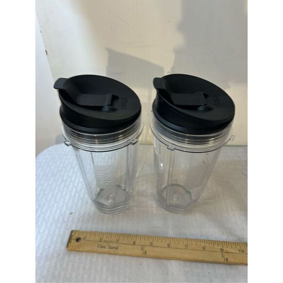 2 Ninja nutri replacement cups 24oz lot - Picture 4 of 5
